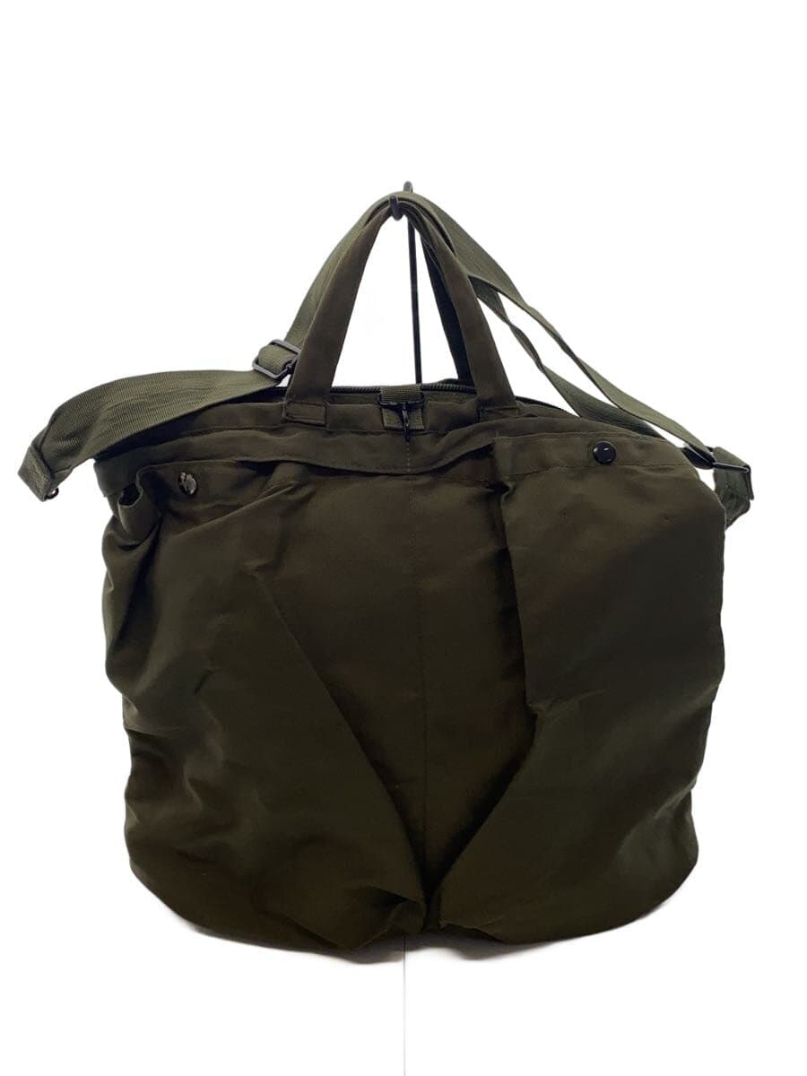 MILITARY bag. flyer's. helmet Helmet bag Nylon KHK Fraying present