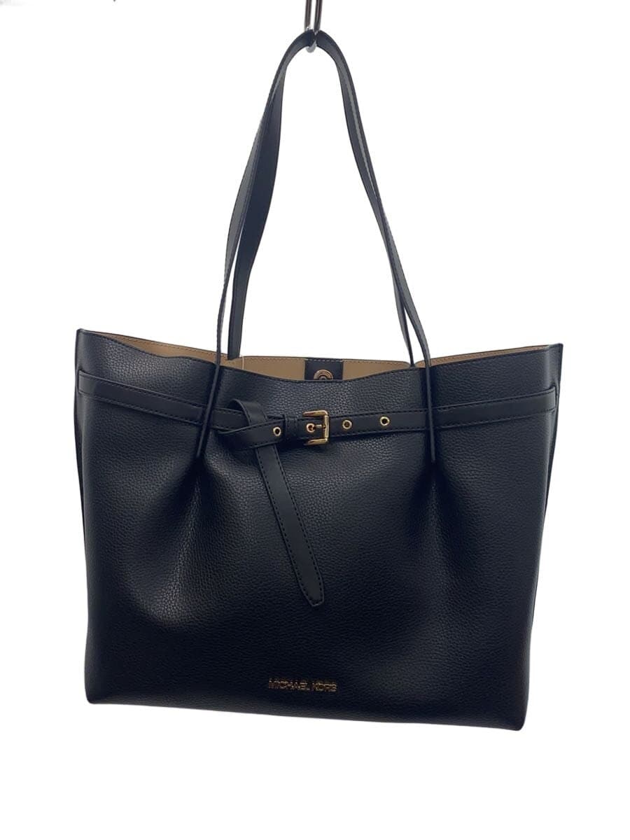 MICHAEL KORS Tote Bag Leather BLK Solid 35H0GU5T9T
