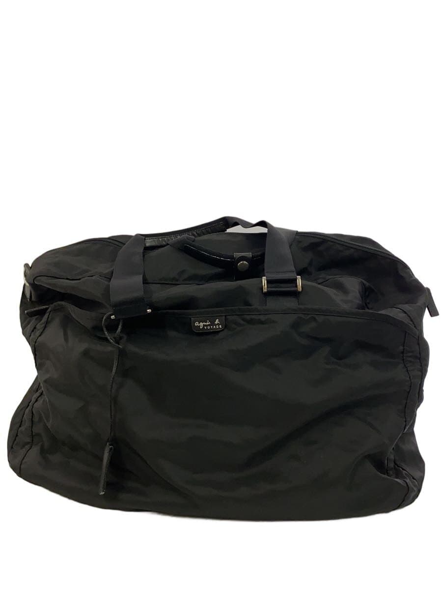 agnes b. Boston bag PVC BLK