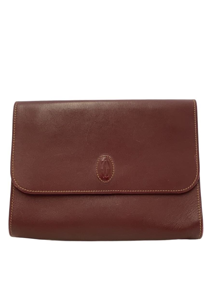 Cartier Must Line _Clutch Bag Leather BRD Solid