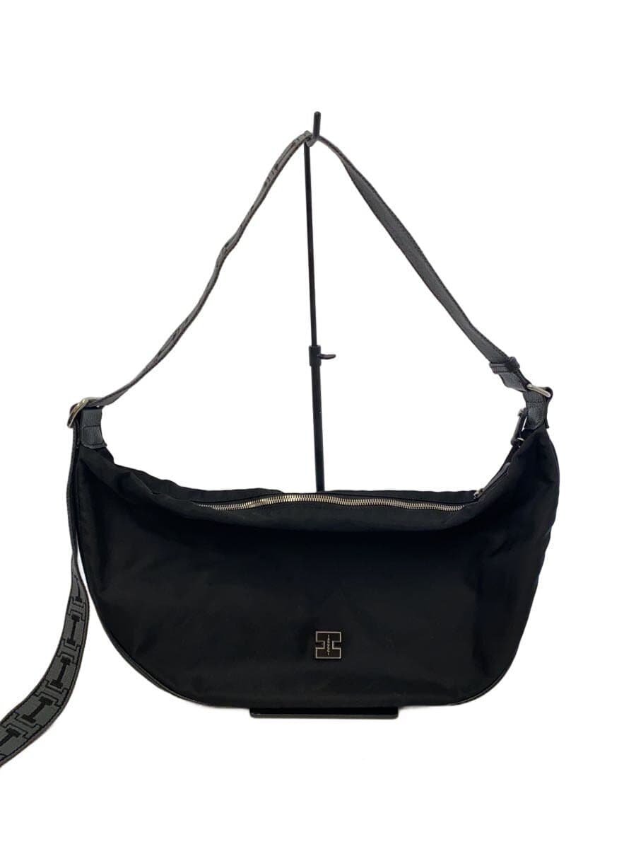 IACUCCI Shoulder Bag Nylon BLK Solid AGO-4096
