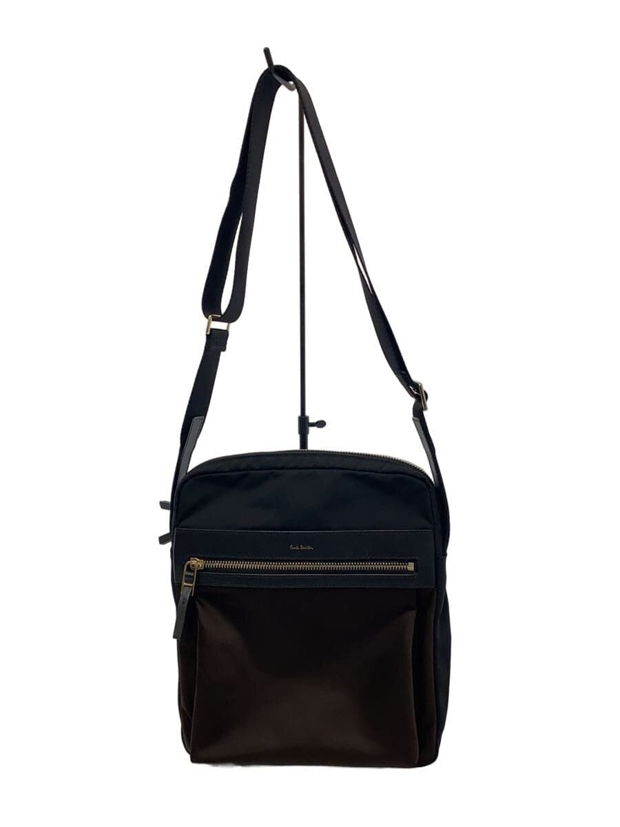 Paul Smith UTILITY POCKET_Shoulder Bag Nylon BRW Solid PSN141