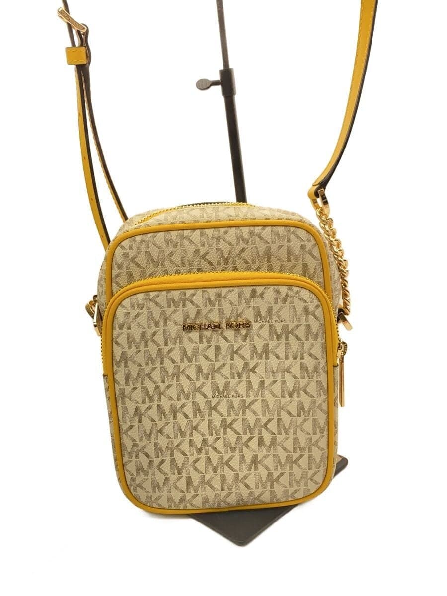 MICHAEL KORS Shoulder Bag -- CRM All-over Pattern AV-2302