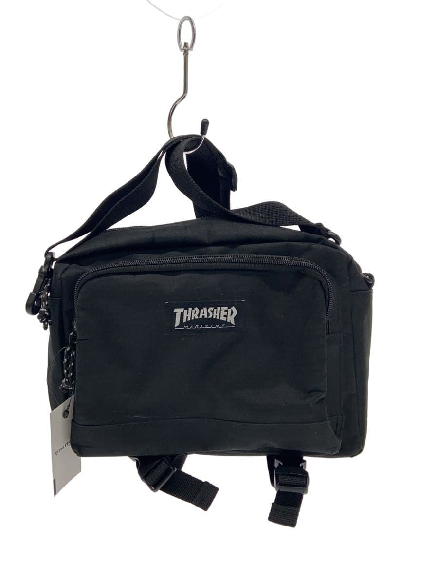 THRASHER Shoulder Bag Polyester BLK Solid