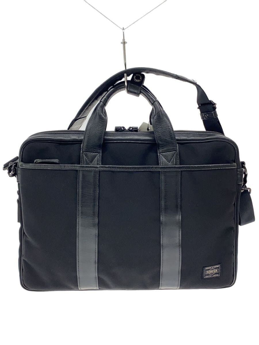 PORTER Briefcase BLK Solid 125-04488 2-Way BRIEFCASE