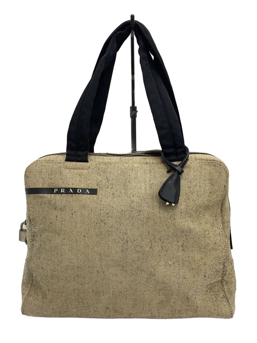 PRADA Handbag Canvas CML B8962