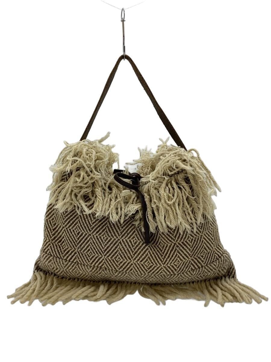 eb・a・gos Shoulder Bag Wool BEG