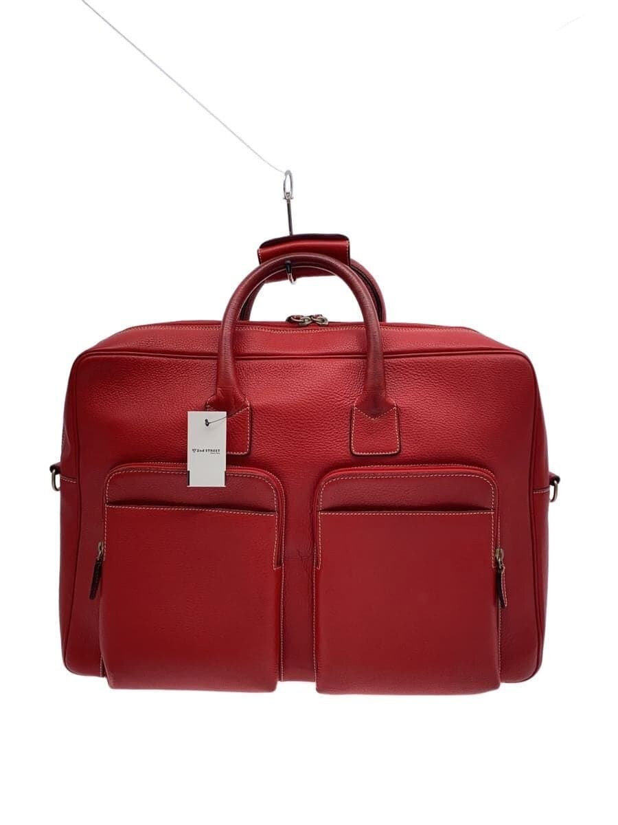 Other Brand Bag Leather RED Solid