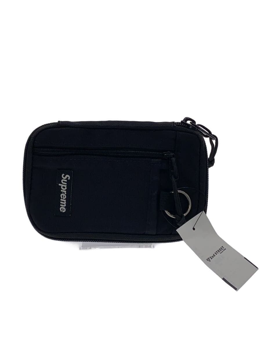 Supreme Pouch -- BLK Solid 19FW Small Zip Pouch