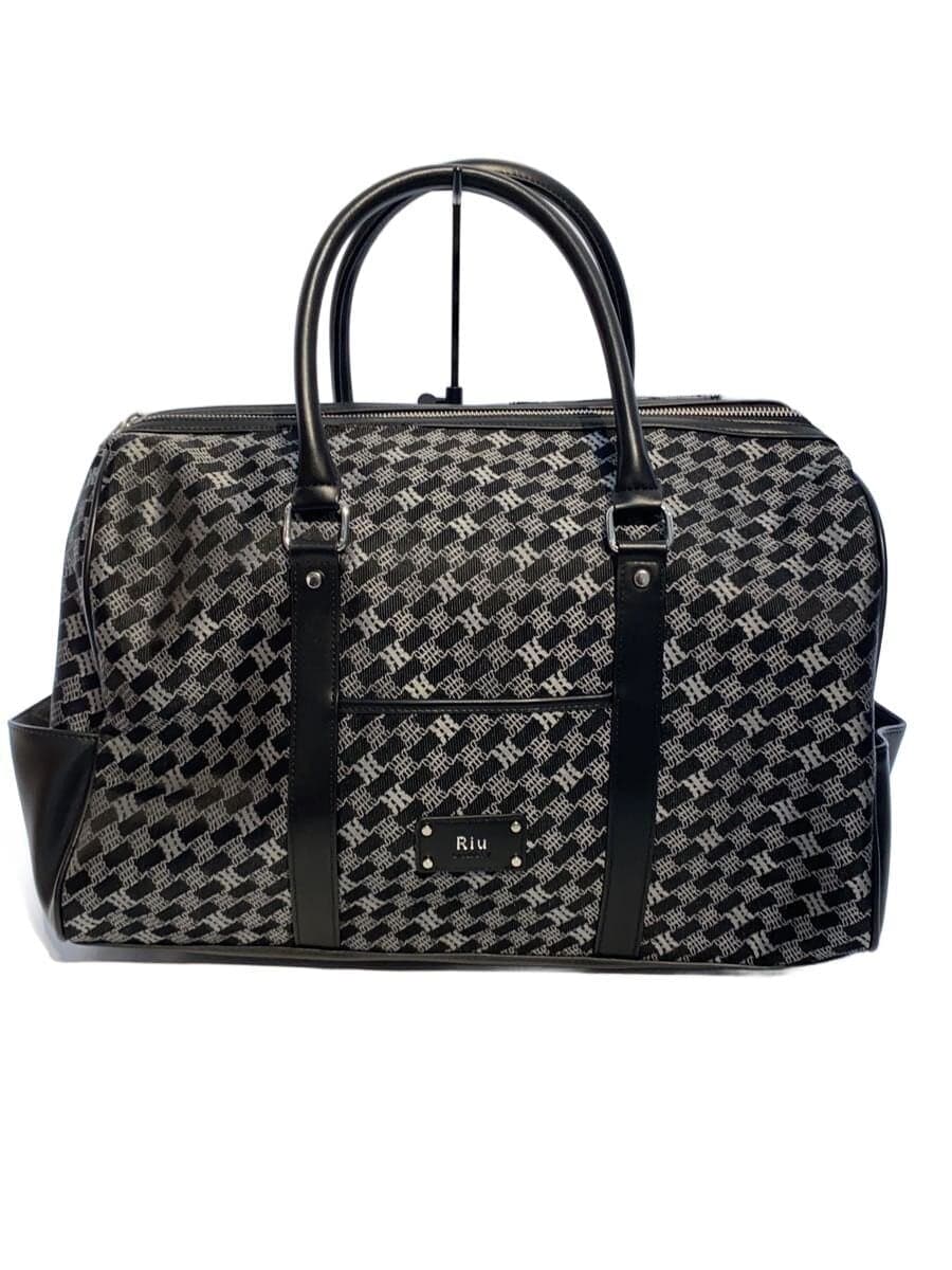 Other Brand Riu Boston Bag BLK All Over Pattern