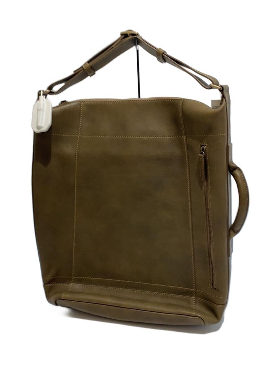 Tsuchiya Kaban Beagle Shoulder Backpack 3WAY Leather Olive