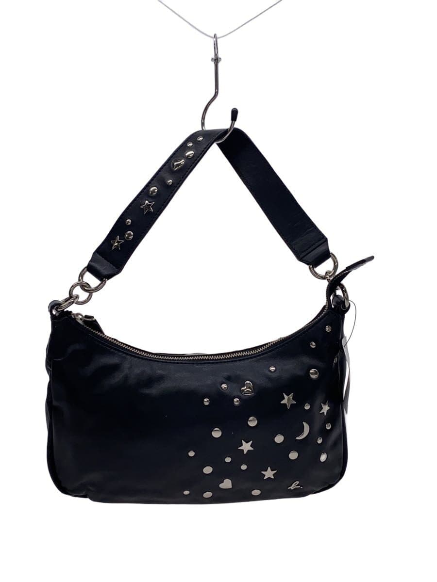 agnes b VOYAGE bag cowhide BLK TAI-10