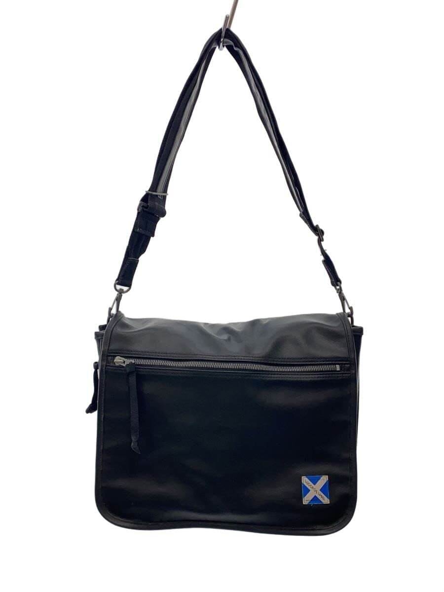 LUGGAGE LABEL Shoulder Bag -- BLK
