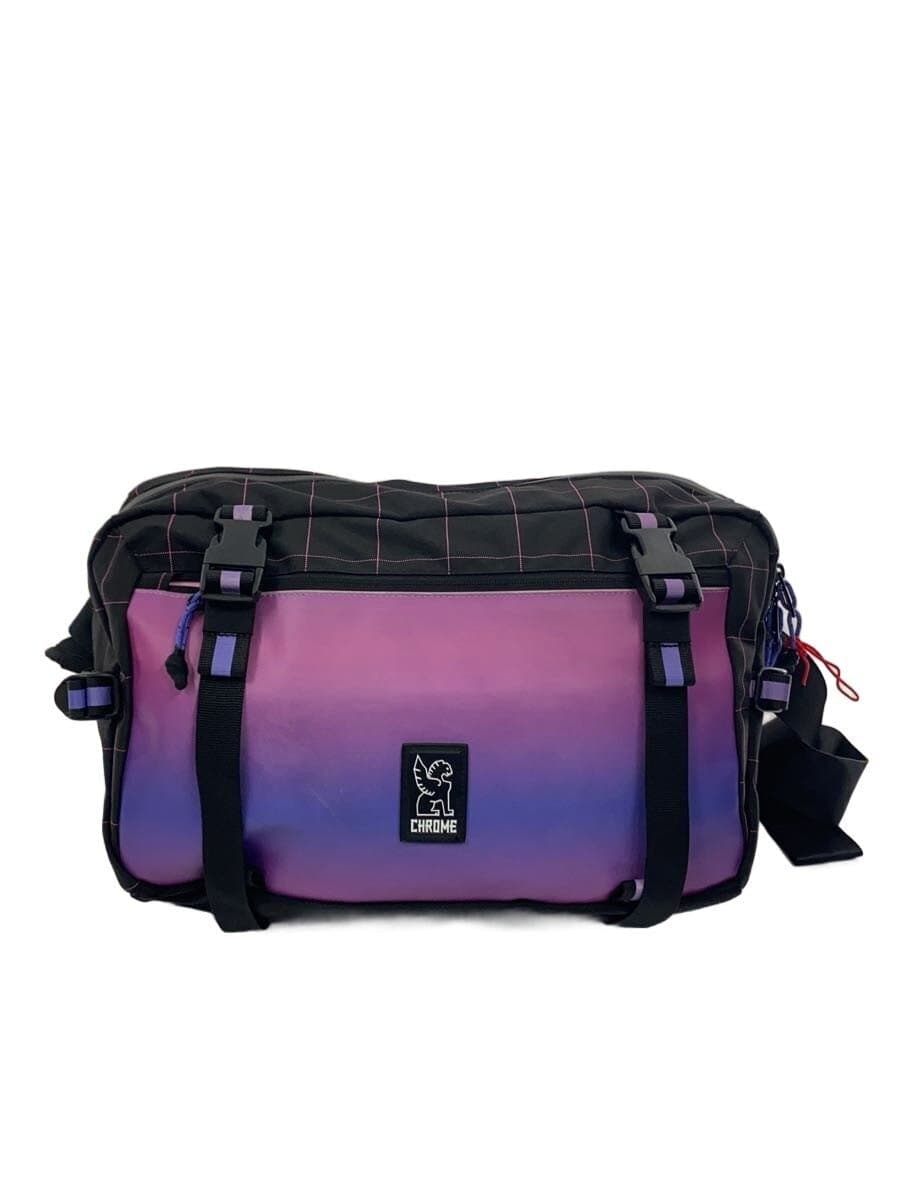 CHROME shoulder bag -- BLK check BG-351-RADG-NA-NA