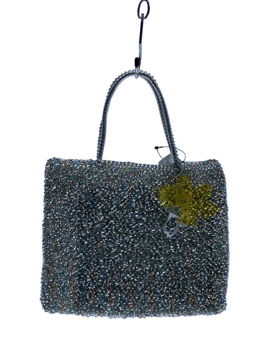 ANTEPRIMA Wire Handbag Mesh Pouch SLV