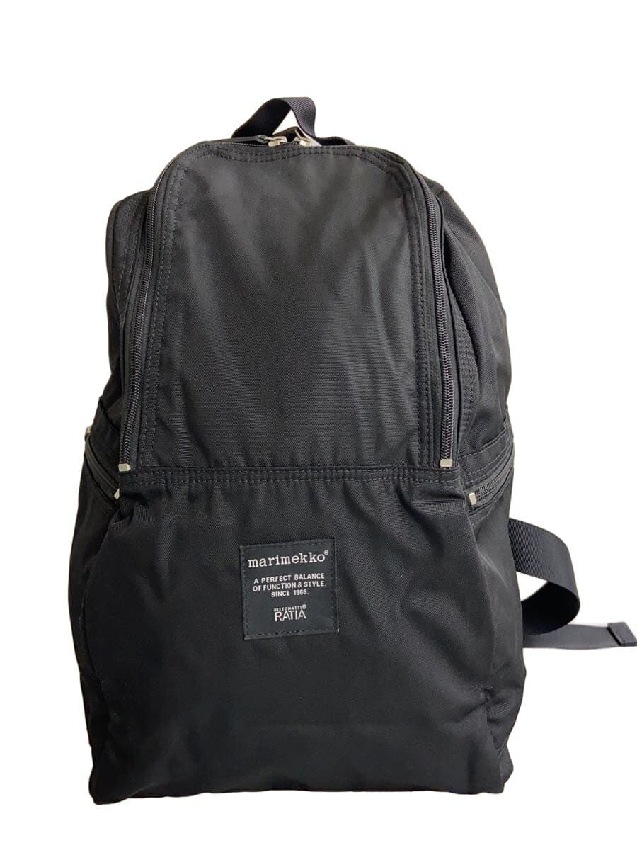 Marimekko backpack Polyester Black Solid METRO