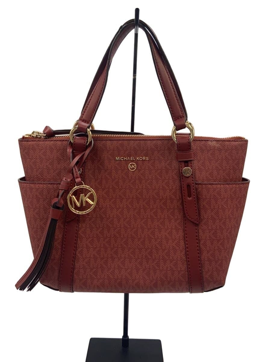 MICHAEL KORS Handbag Leather BRD All Over Pattern 30H1GUPT5V