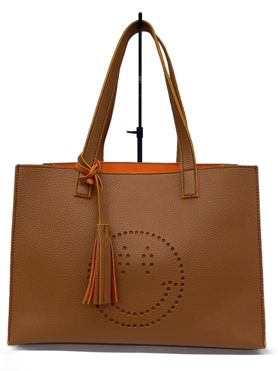 BEAMS Handbag Leather ORN Solid