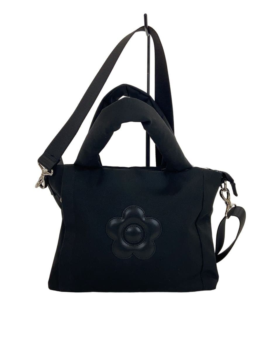 MARY QUANT Shoulder Bag Polyester Black