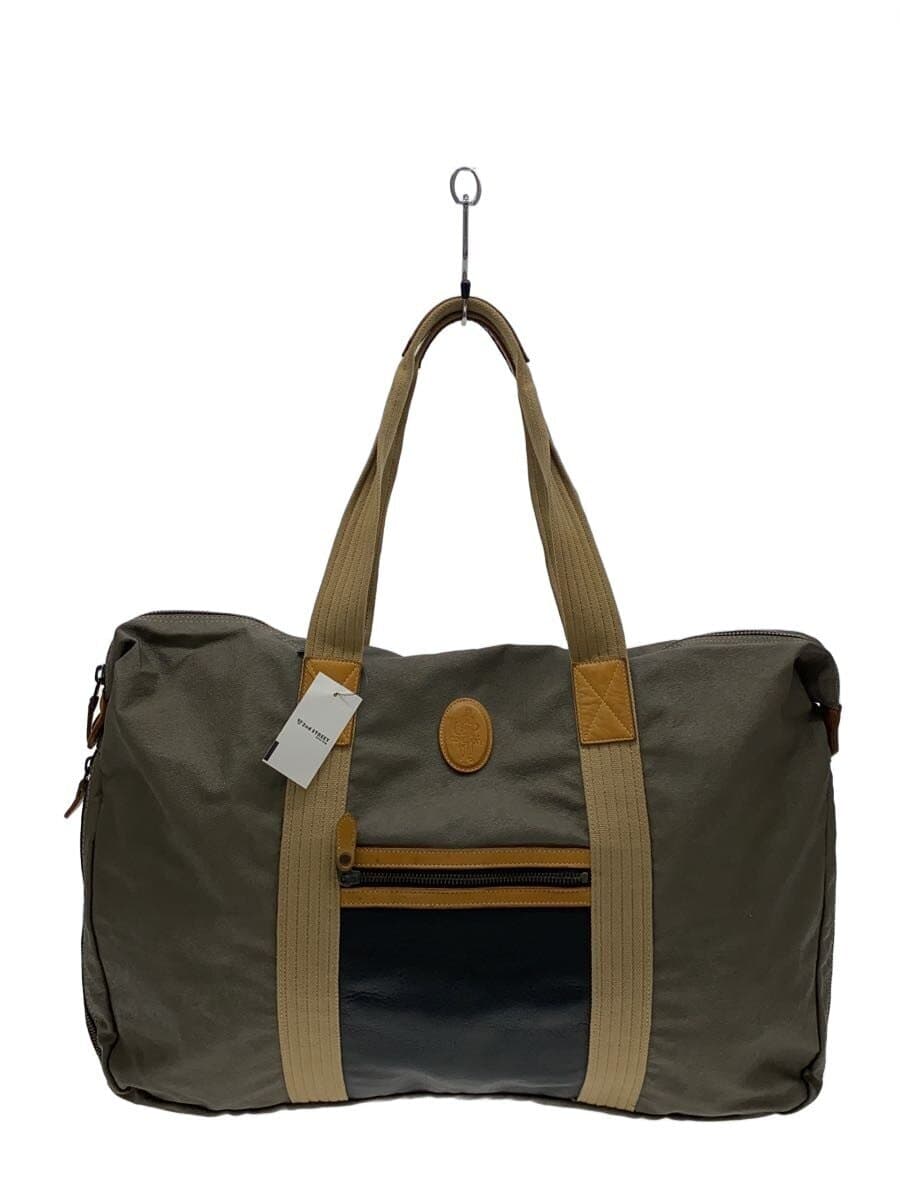 C.P. COMPANY 90s Boston bag Tote bag Leather GRY