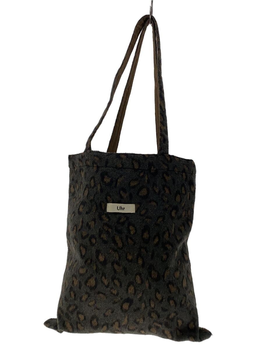 Uhr x Spick&Span Tote Bag GRY Leopard