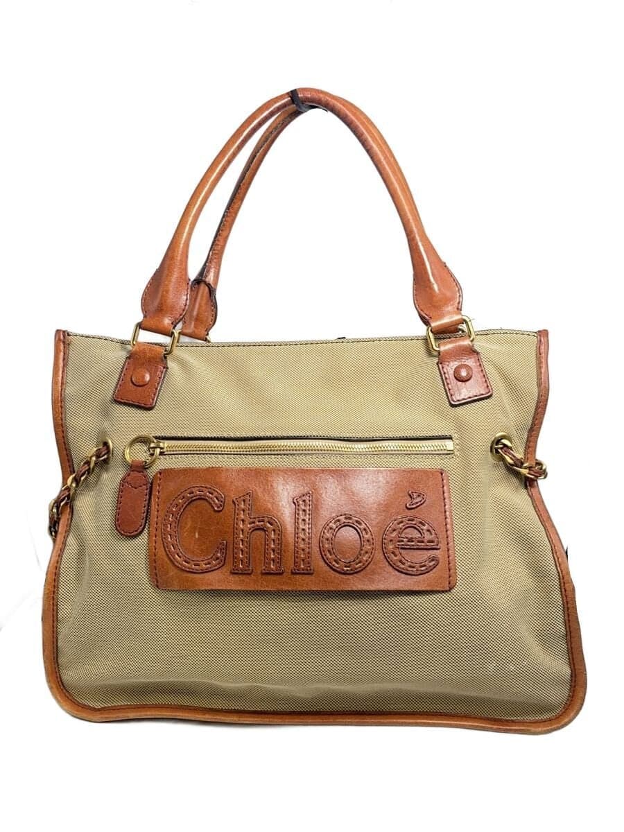 Chloe Harley Tote Bag Canvas BEG
