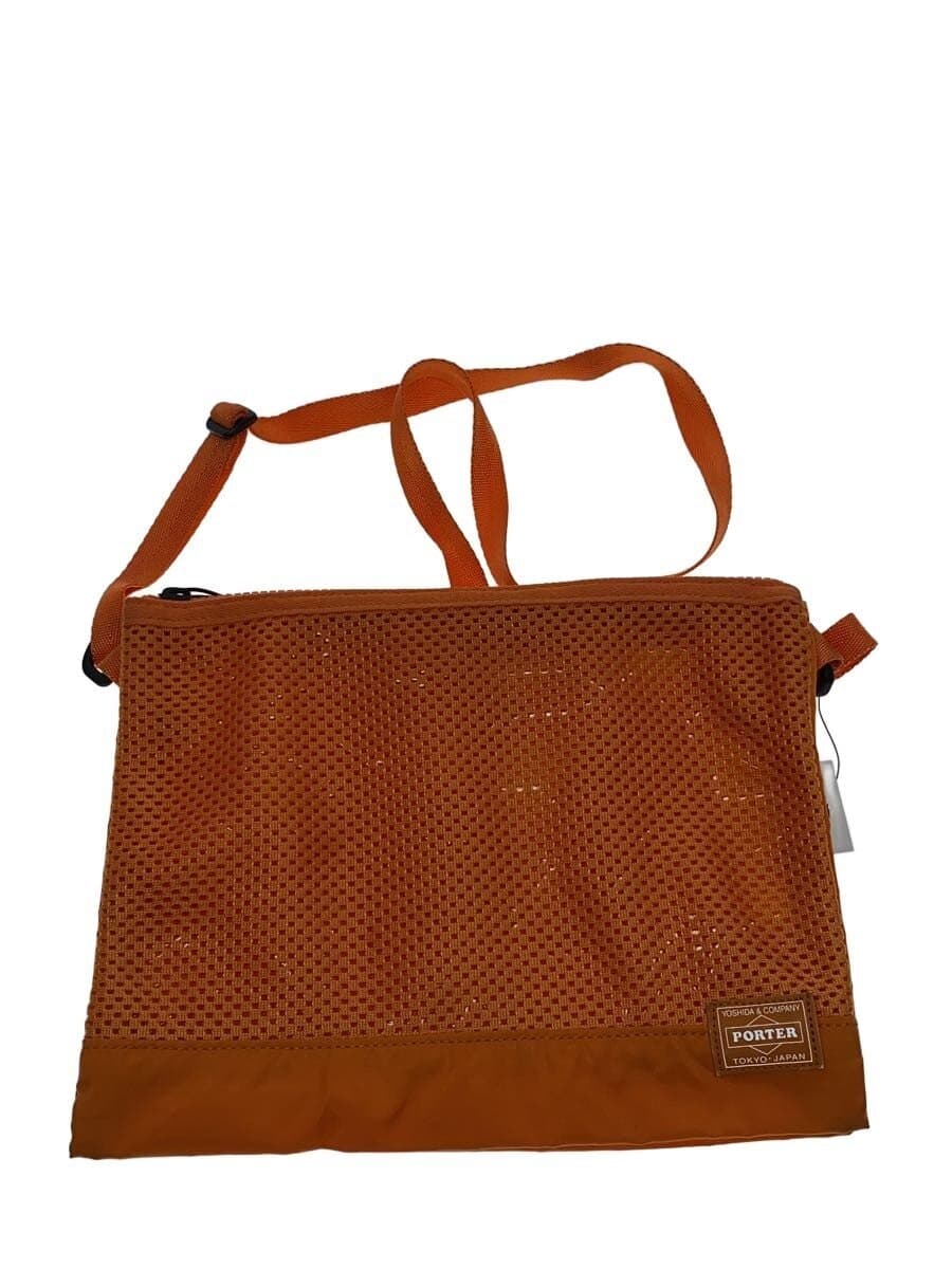 PORTER Mesh Shoulder Bag -- ORN Solid Color