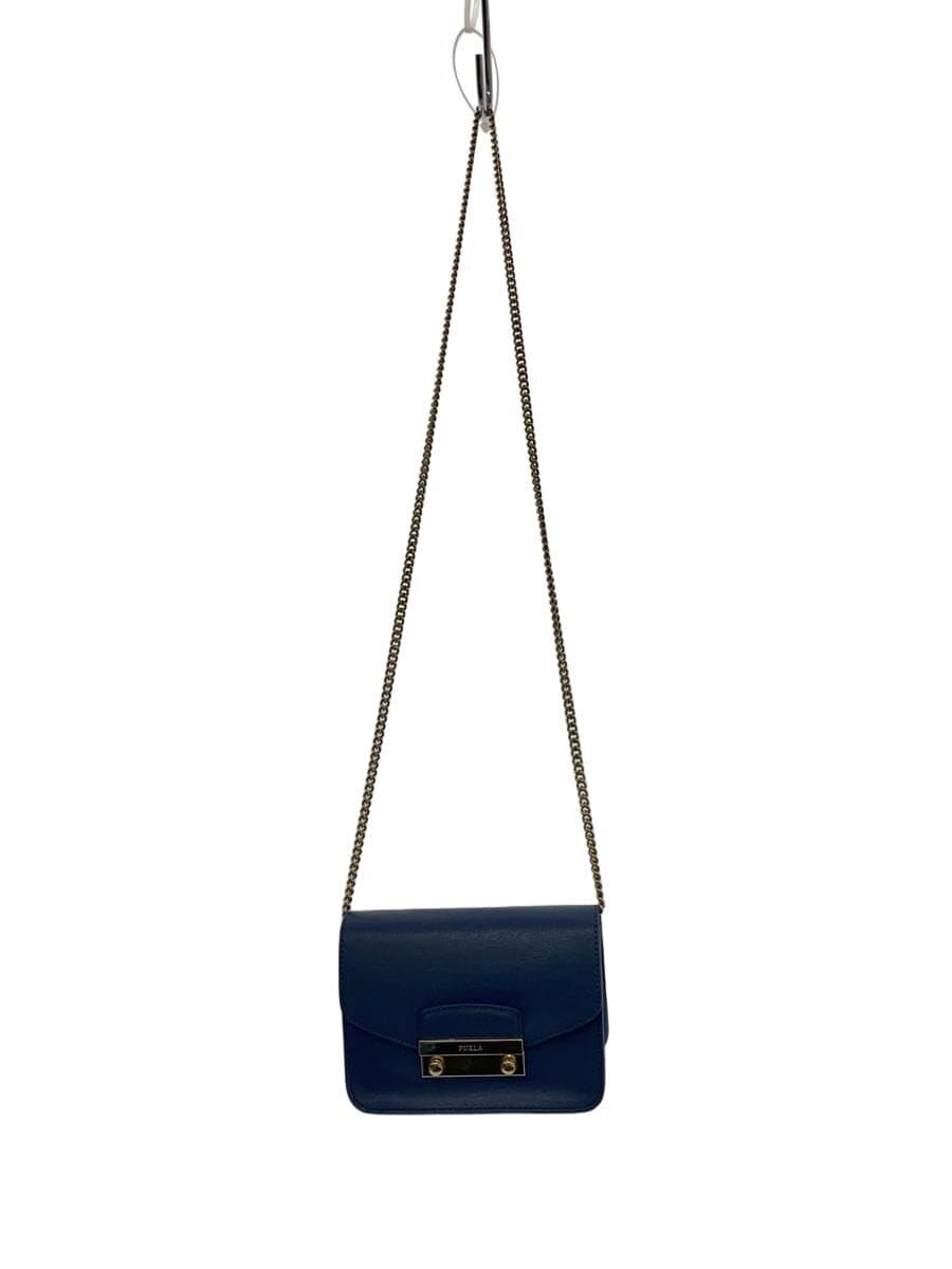 FURLA Shoulder Bag BLU Solid