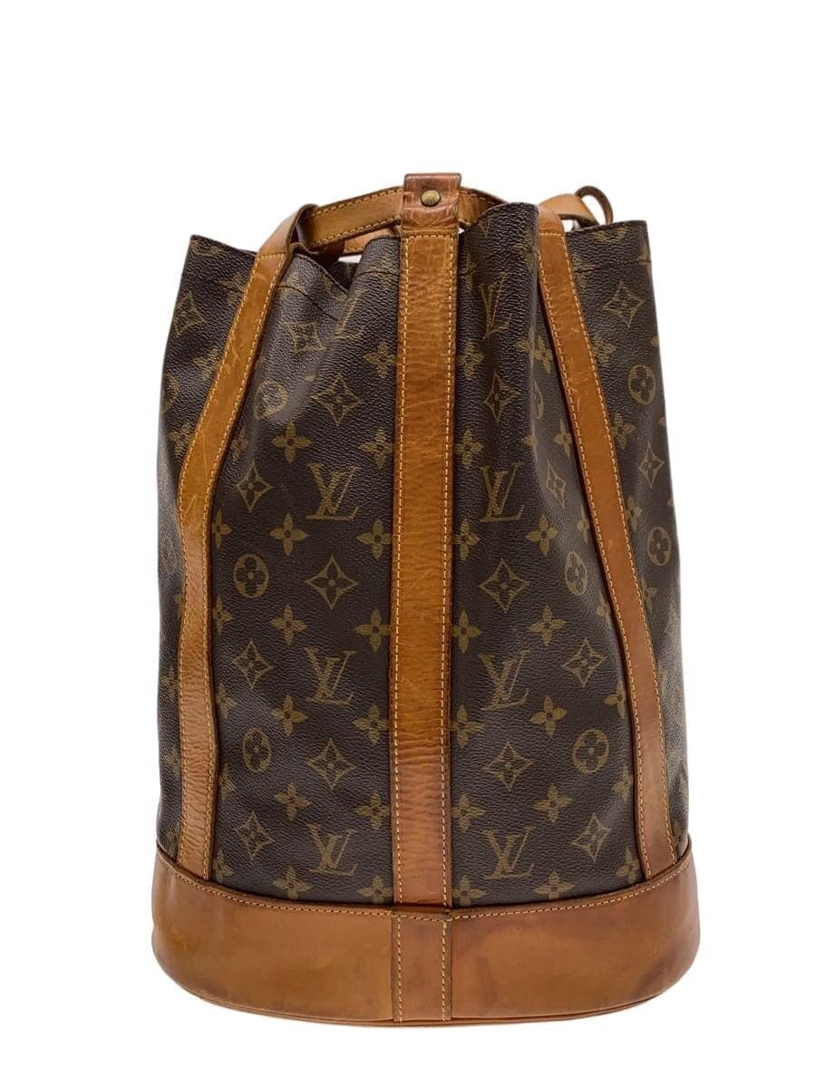 LOUIS VUITTON Randonnee GM_Monogram Canvas PVC BRW