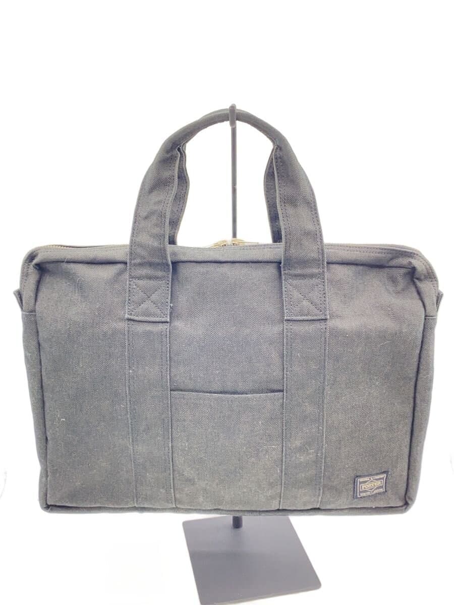 PORTER Smokey 2-Way Briefcase Cotton GRY