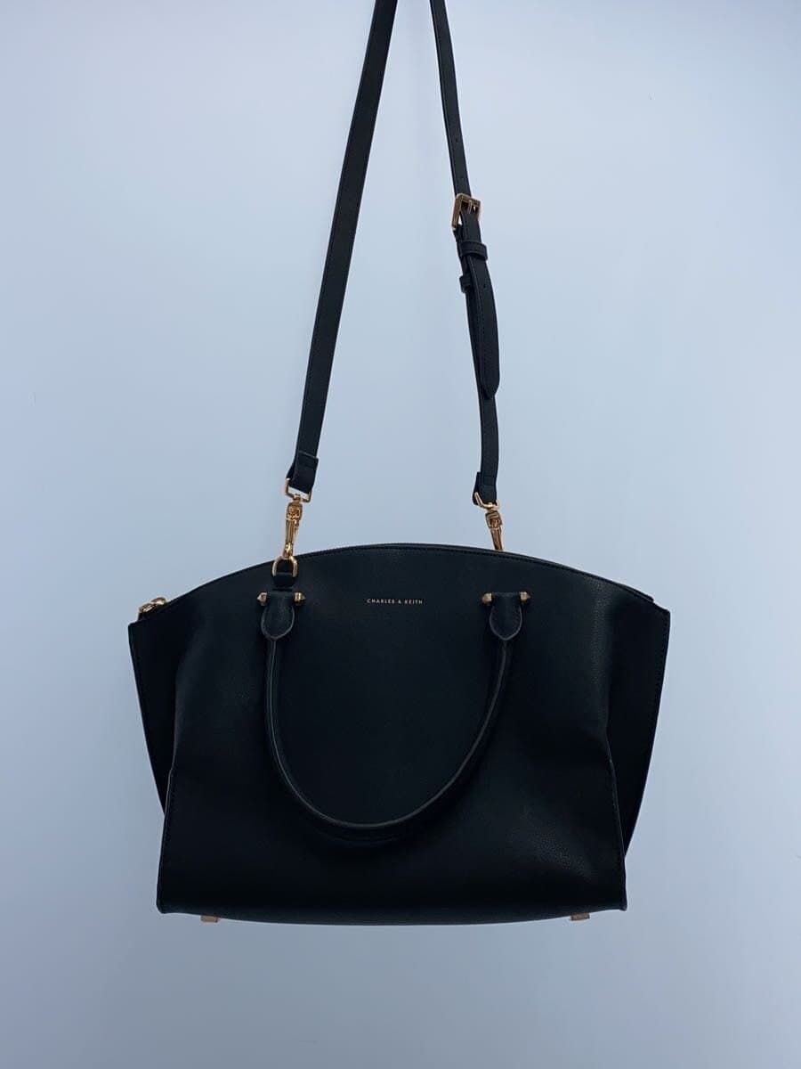 CHARLES&KEITH Handbag BLK Solid