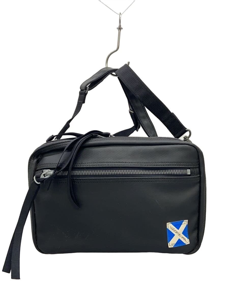 LUGGAGE LABEL Shoulder Bag BLK