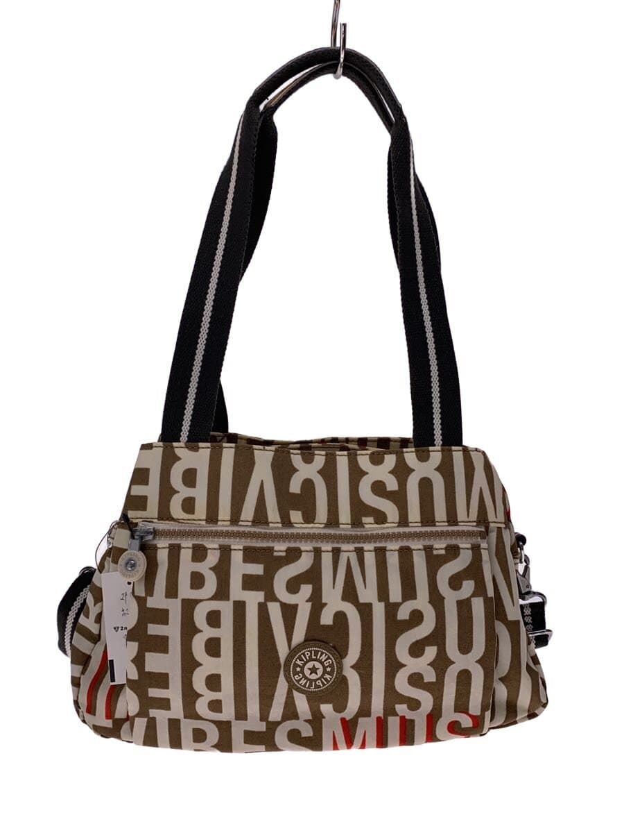 Kipling Shoulder Bag BEG All Over Pattern