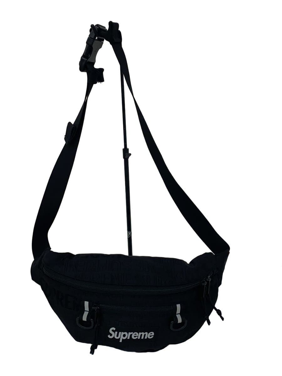 Supreme19SS Waist Bag Waist Bag Black Black
