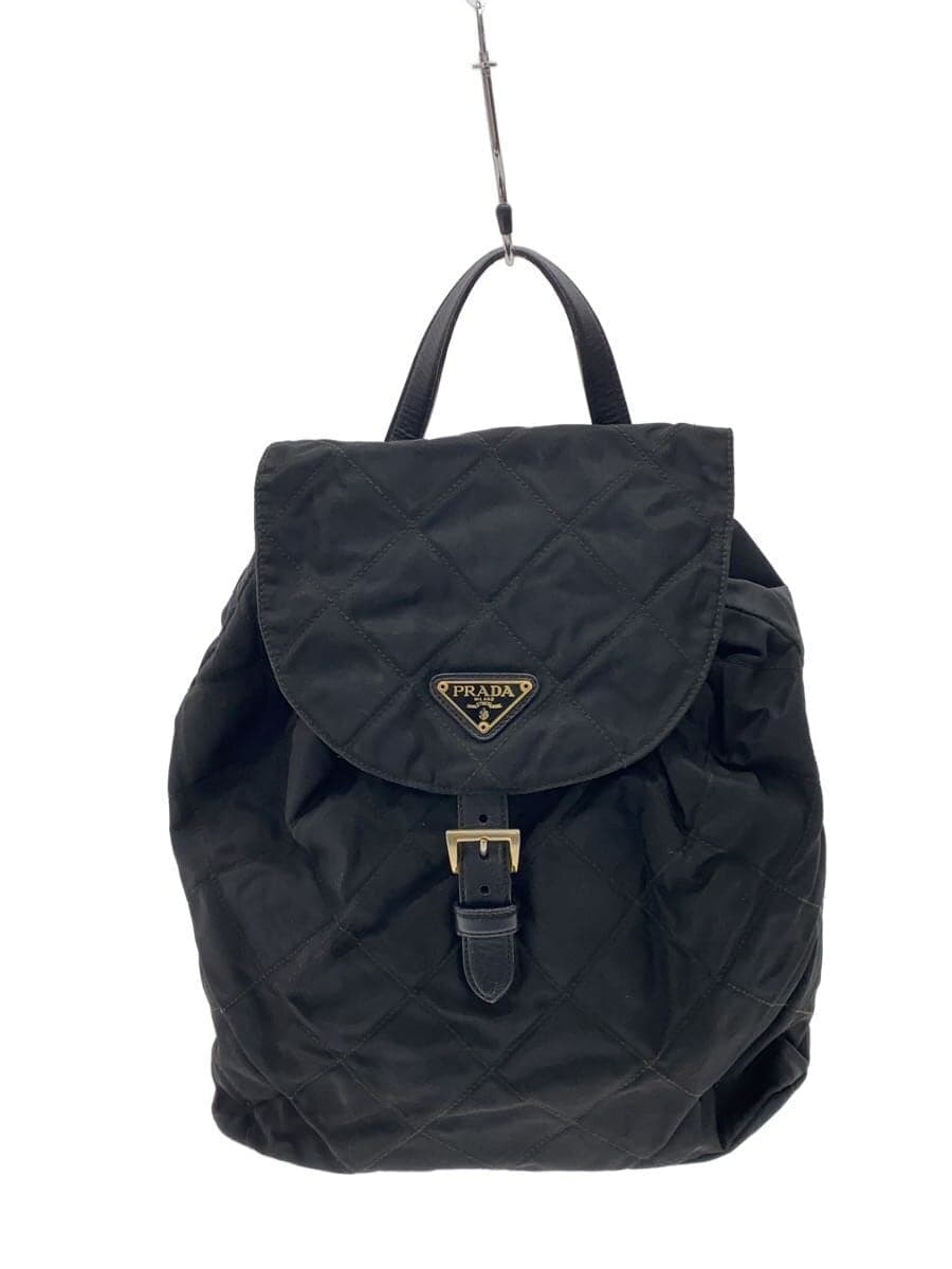 PRADA Backpack Nylon BLK
