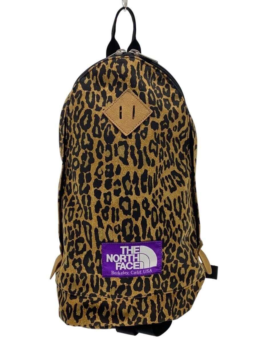 THE NORTH FACE PURPLE LABEL Backpack Polyester BRW Leopard nn7224n