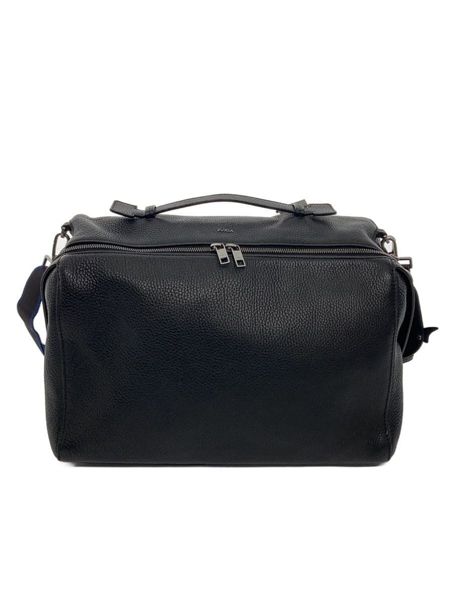 FURLA Shoulder Bag Leather Black