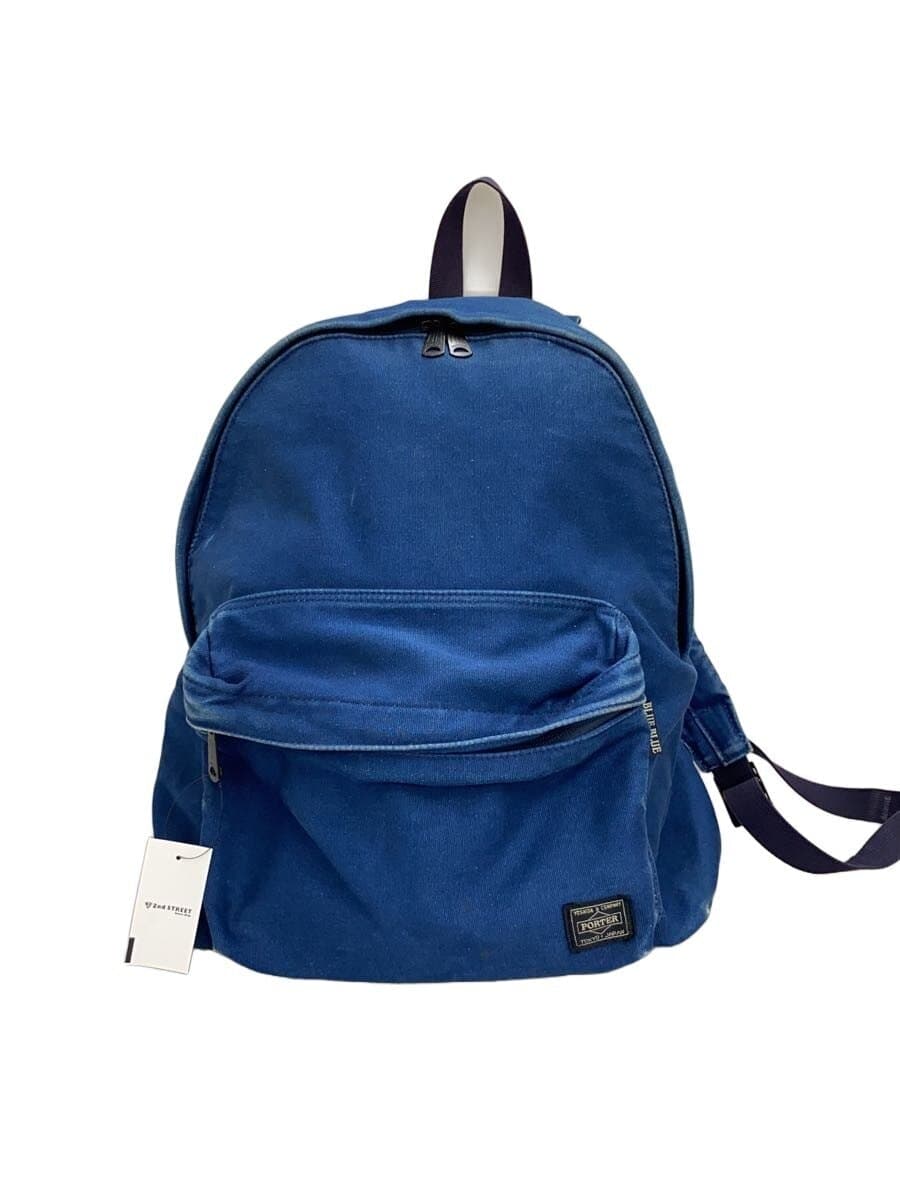PORTER x BLUE BLUEBLUE BLUE Exclusive Backpack BLU Stain Considered Consider Condition