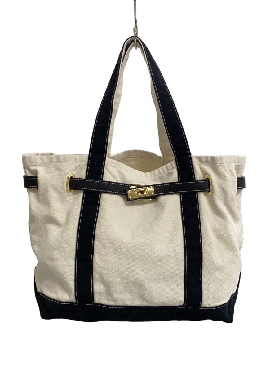 sita parantica tote bag canvas WHT