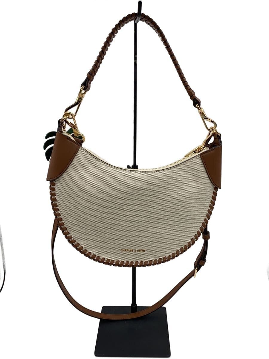 CHARLES&KEITH Handbag BEG Solid CK2-40782578-1