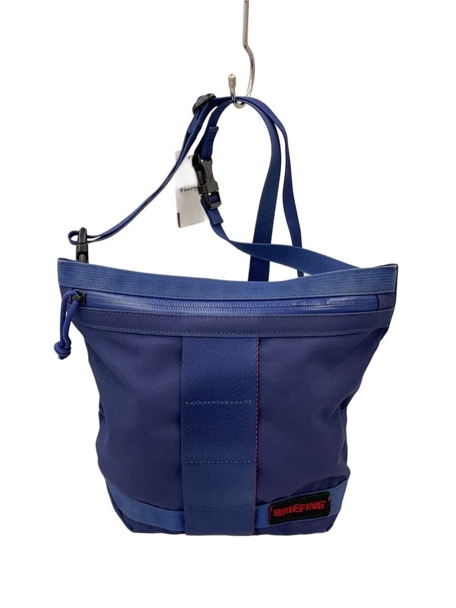 BRIEFING Shoulder Bag -- Navy Solid Color