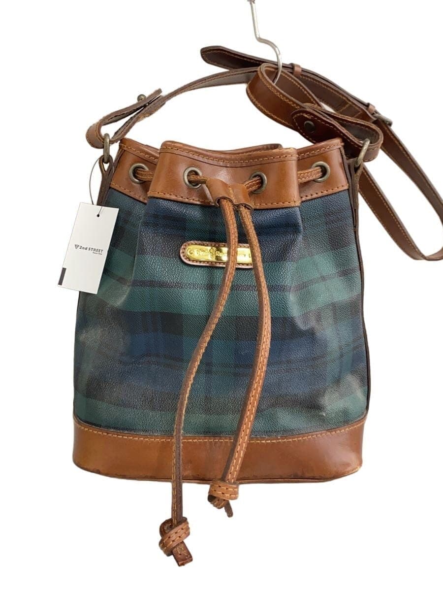 POLO RALPH LAUREN Shoulder Bag Leather GRN