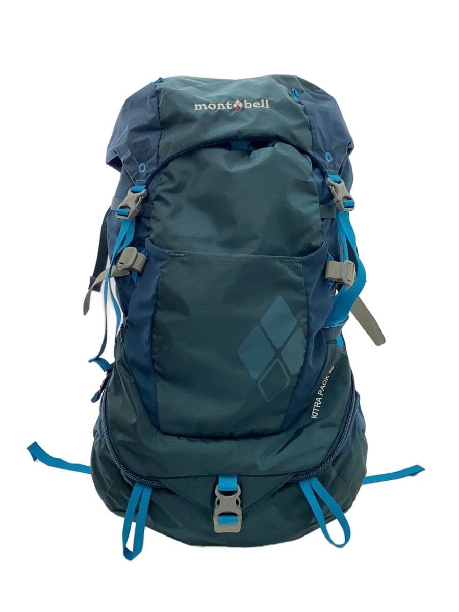 mont-bell backpack nylon blue solid color