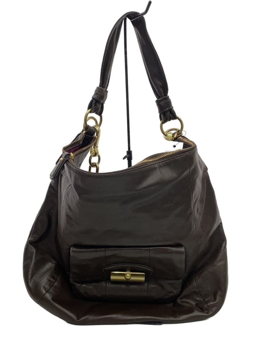 COACH2-Way Shoulder Bag Leather BRW 14789