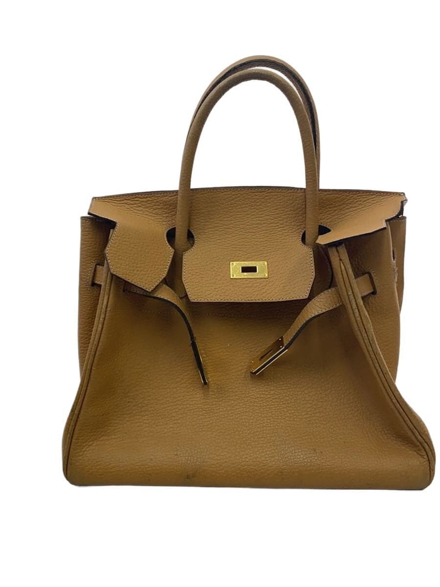 YURIE NITANI Birkin Type Handbag Leather CML