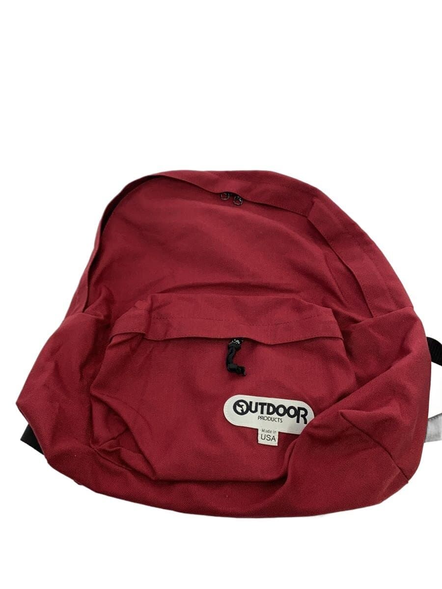 OUTDOOR PRODUCTS Backpack Nylon RED Solid Color