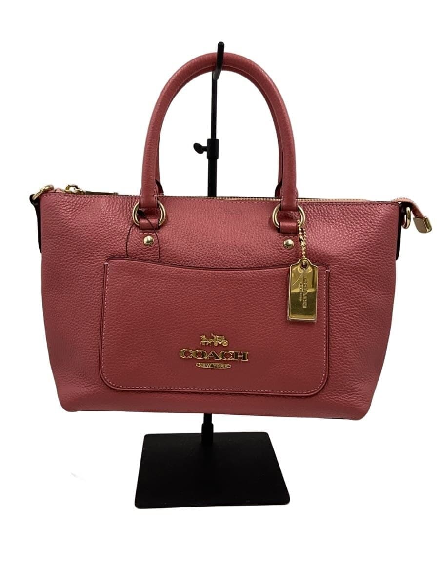 COACH Mini Emma Shoulder Bag PVC PNK