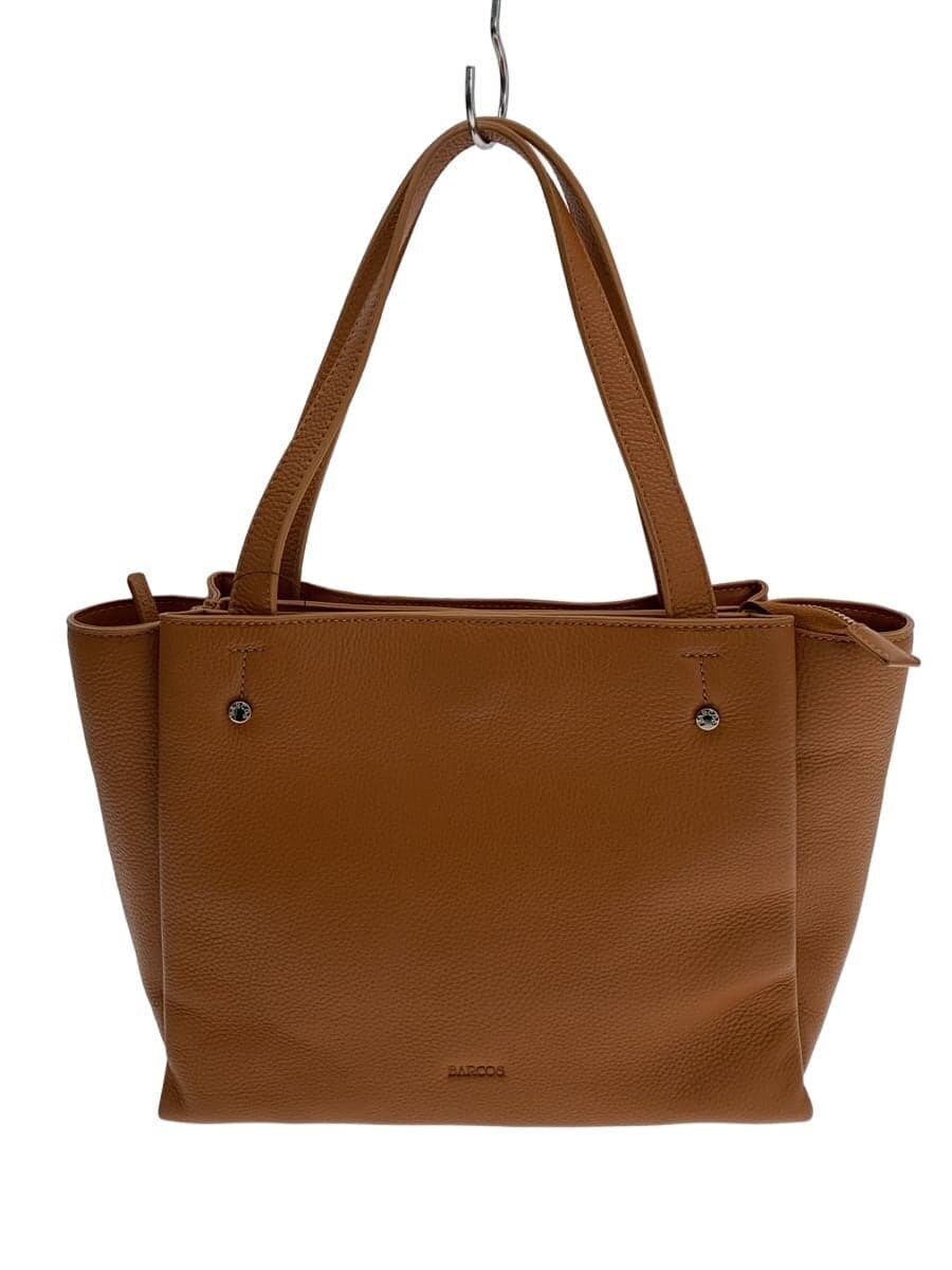 BARCOS Tote Bag Leather CML Solid