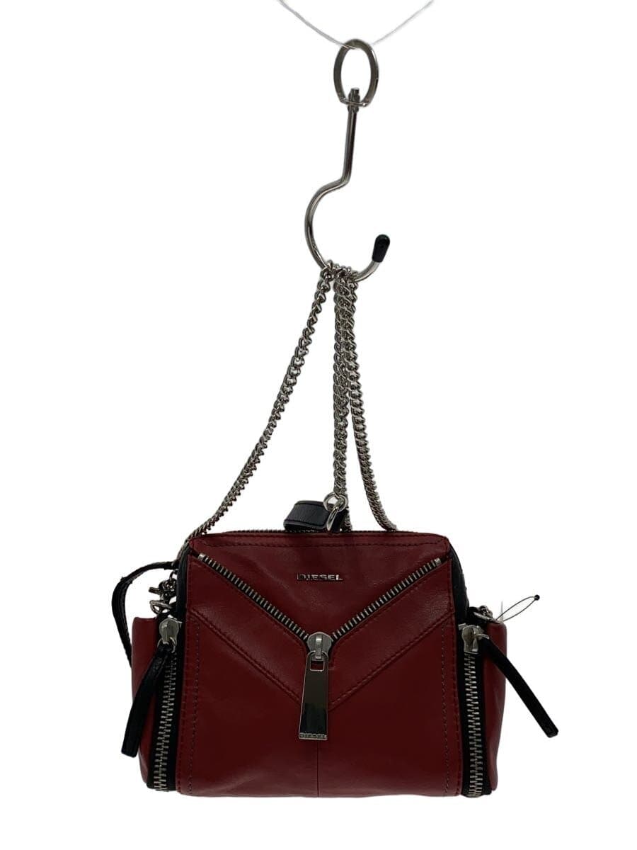 DIESEL shoulder bag leather BRD plain