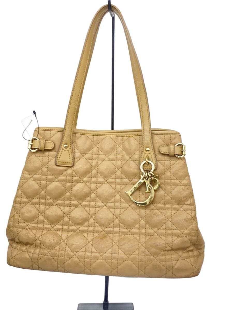 Christian Dior Handbag 01-RU-0171 Cannage Leather BEG